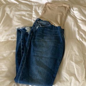 Joe’s Jeans The Icon Mid Rise Skinny Crop Maternity Jeans, 30